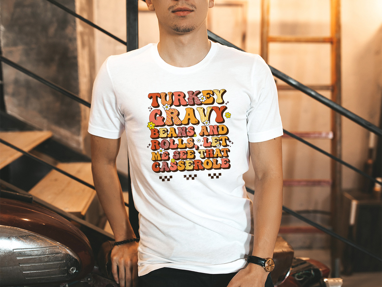 Funny Food-Inspired Thanksgiving Shirts For Favors