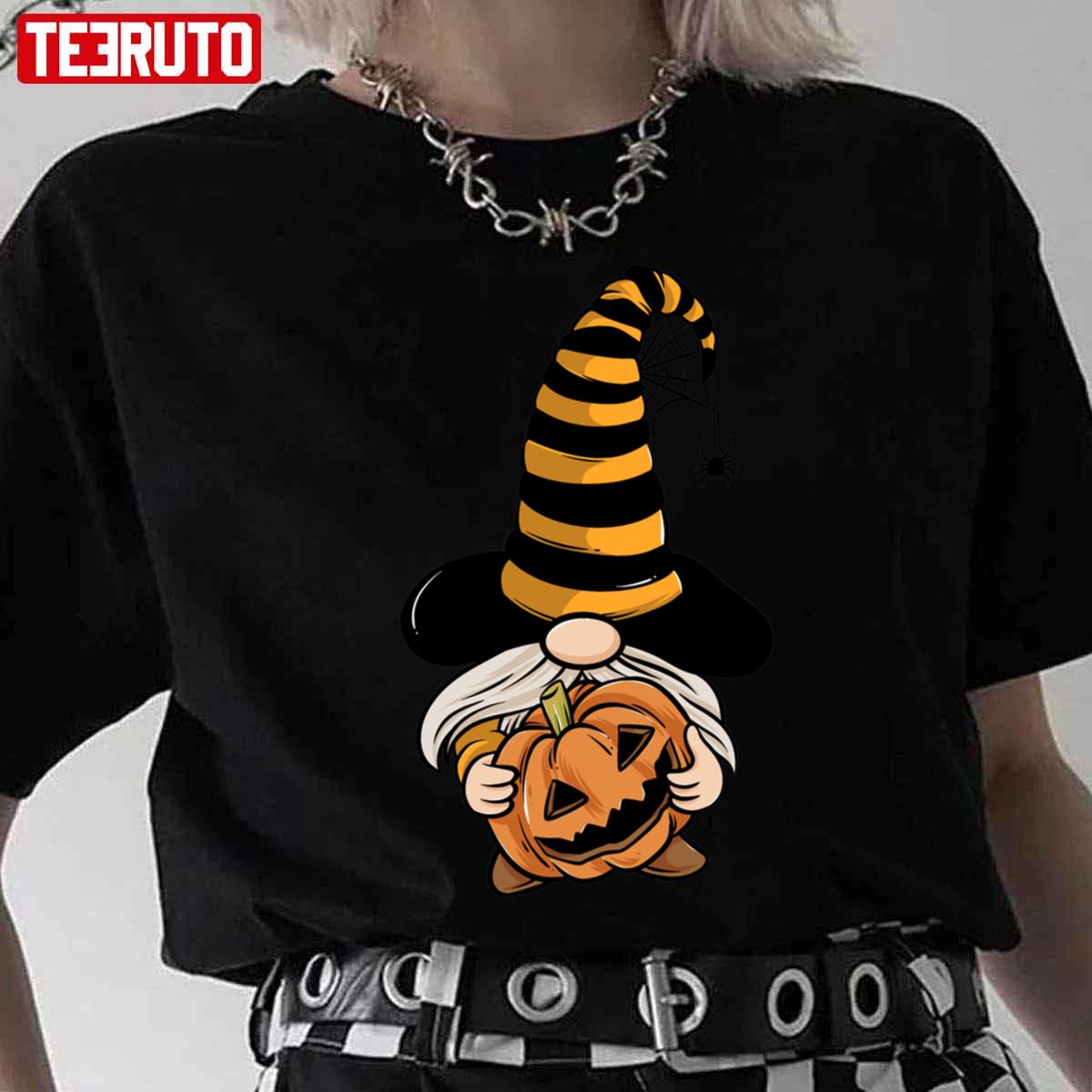 Funny Gnome Halloween Unisex T-Shirt