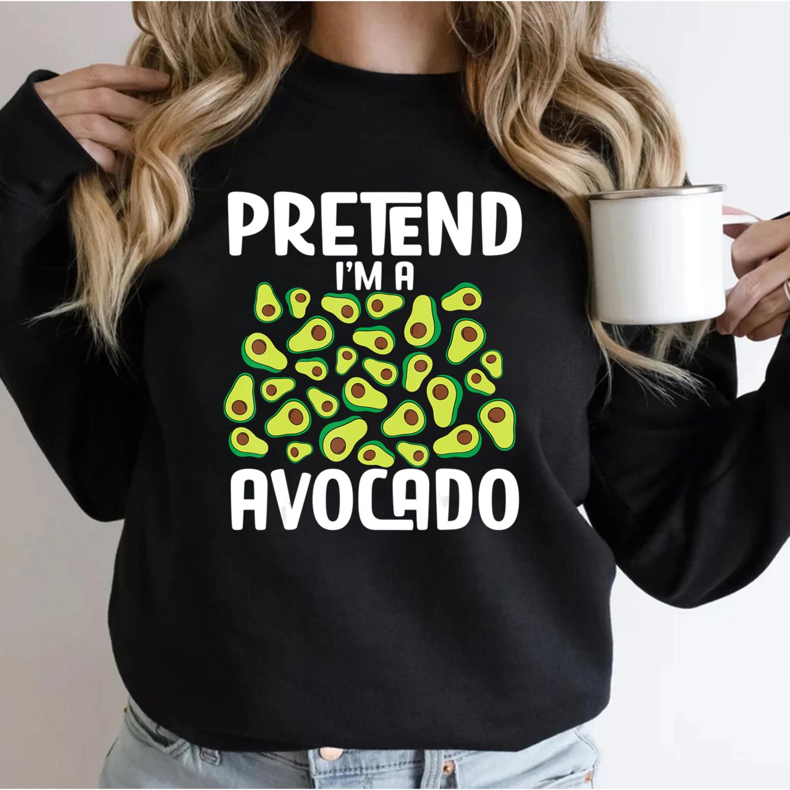 Funny Halloween Costume Outfit Pretend Im a Avocado 2022 T-Shirt