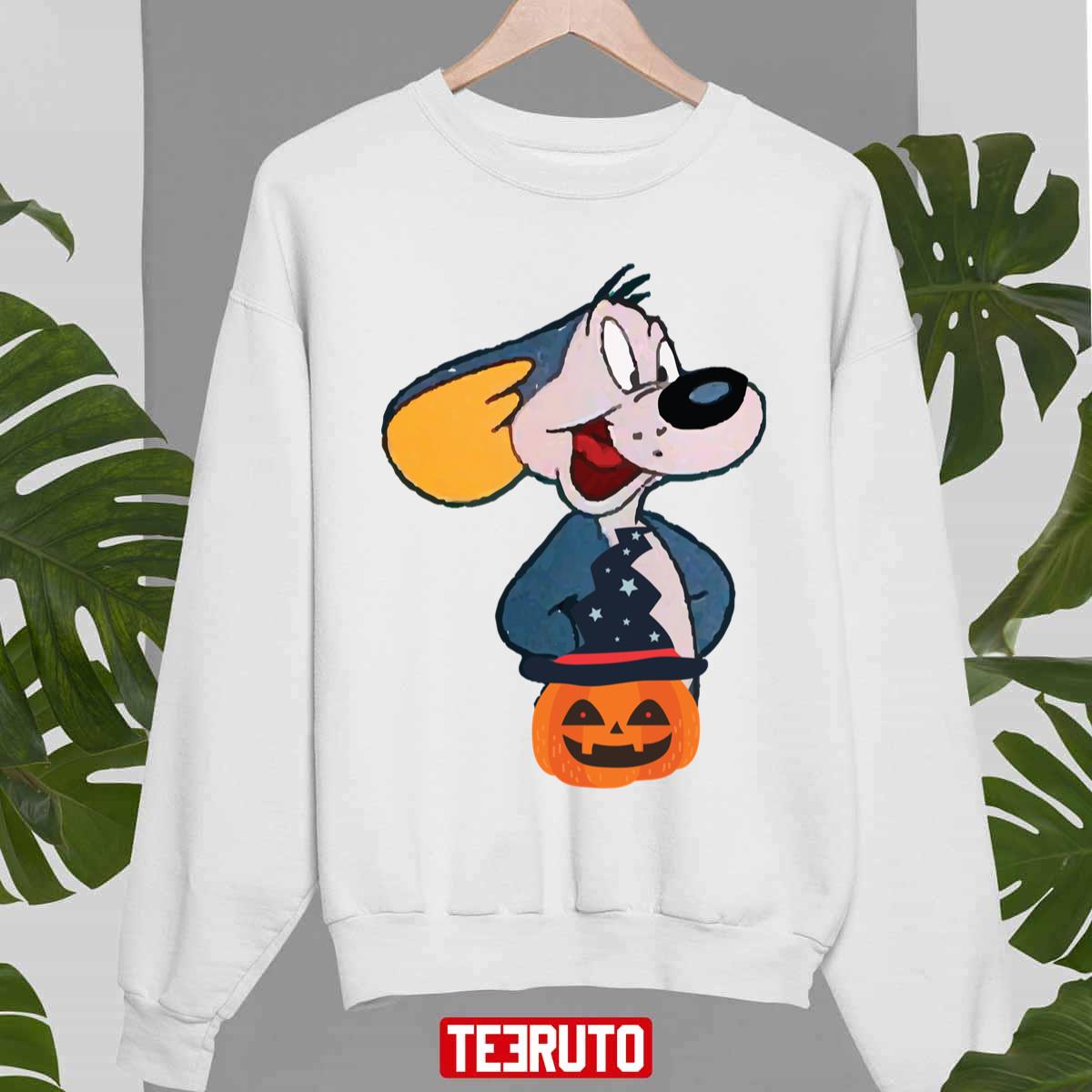 Funny Mouse Hubie Halloween Premium Unisex Sweatshirt