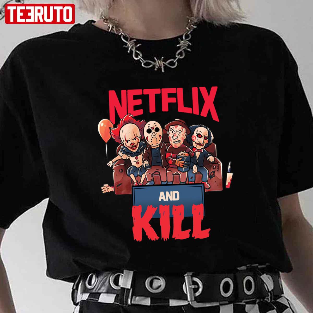 Funny Nf And Kill Horror Halloween Unisex T-Shirt