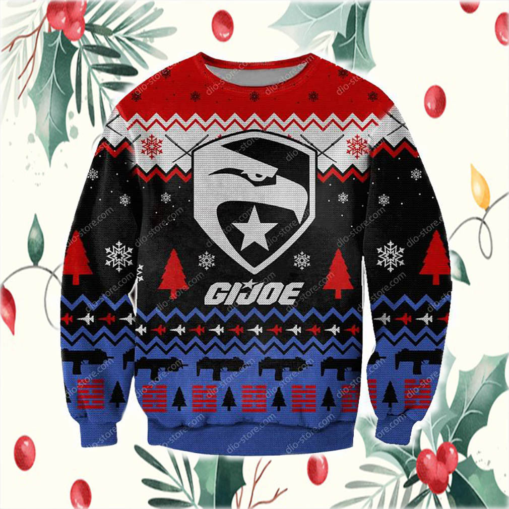 G.i.joe Cobra 3D Print Knitting Pattern Ugly Christmas Sweater- Best Christmas Gifts 2023