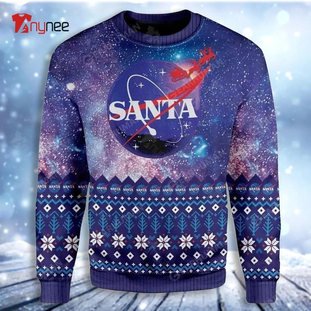 Galaxy Nasa For Ugly Christmas Sweater- Best Christmas Gifts 2023