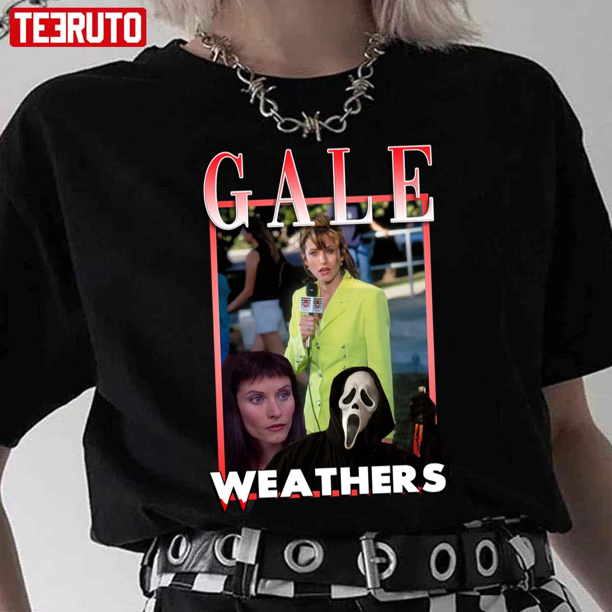 Gale Weathers Scream Tribute Halloween Unisex T-Shirt