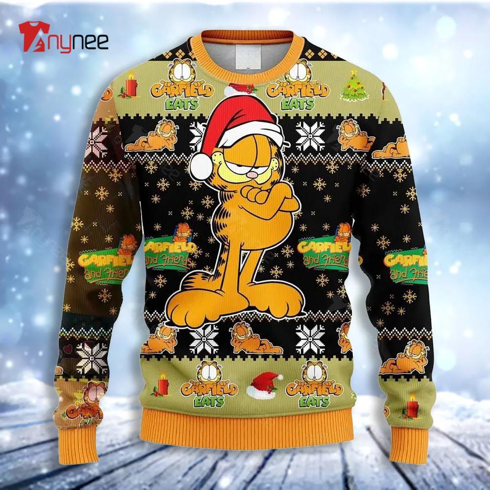 Garfieldd Ugly Christmas Sweater- Best Christmas Gifts 2023