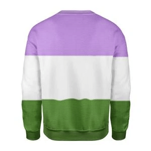 Genderqueer Flag Ugly Christmas Sweater | For Men & Women | Adult | US3350- Best Christmas Gifts 2023