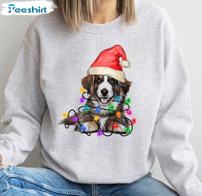 German Shepherd Christmas Shirt – Christmas Dog Tee Tops Unisex T-shirt