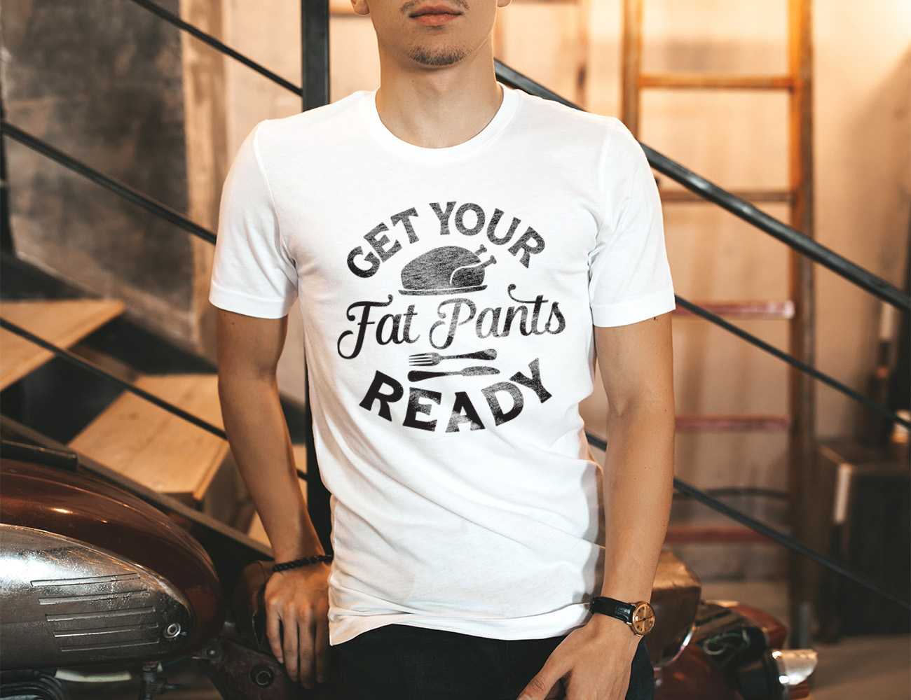 Get Your Fat Pants Ready | Thanksgiving Food Shirts