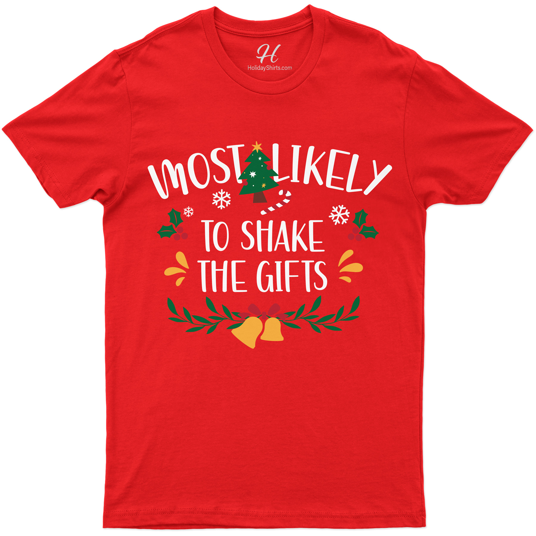 Gift-Shaking Holiday Shirt