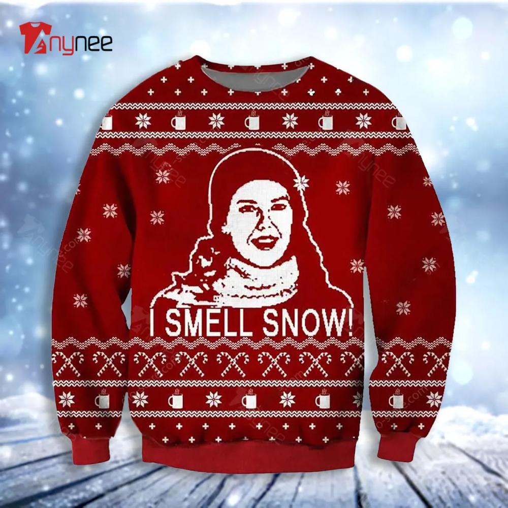 Gimore Girls Smell Snow Ugly Christmas Sweater- Best Christmas Gifts 2023