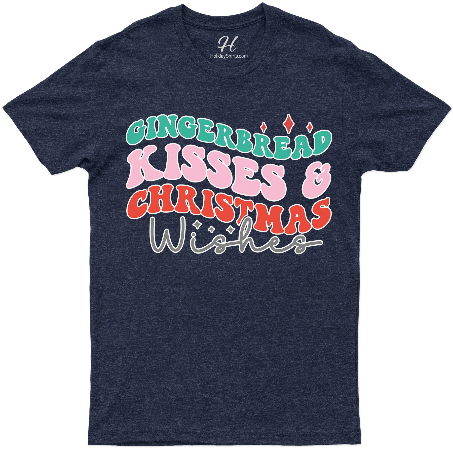 Gingerbread Kisses Christmas Shirt