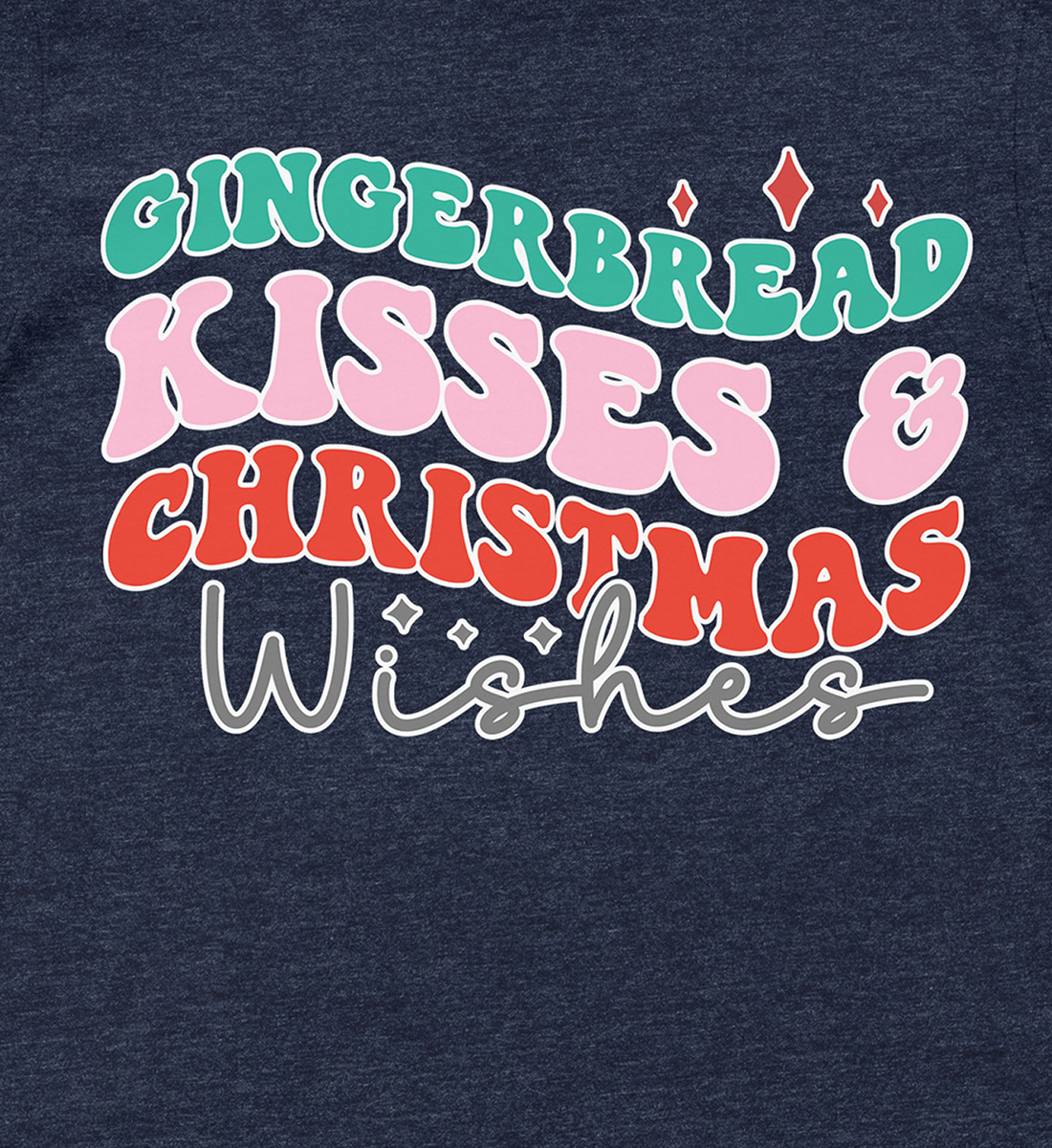 Gingerbread Kisses Christmas Shirt