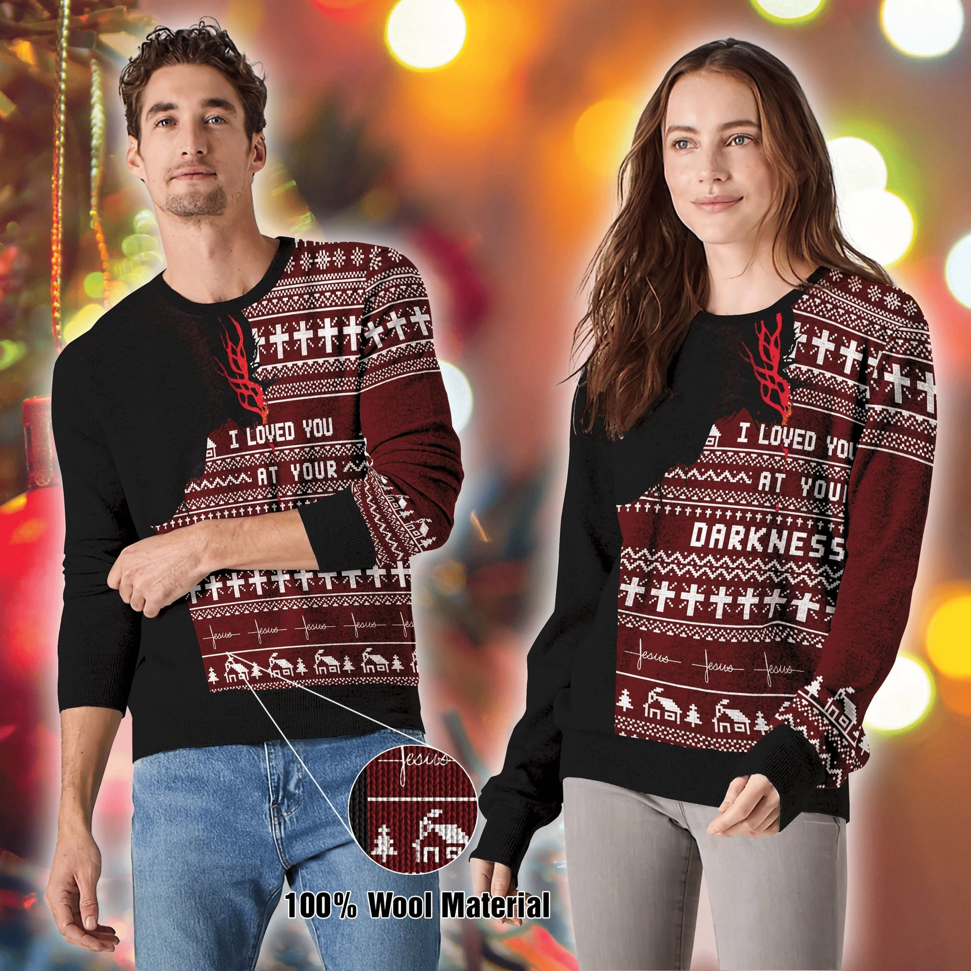 God Apparel Ugly Christmas Sweater | For Men & Women | Adult | US1658- Best Christmas Gifts 2023