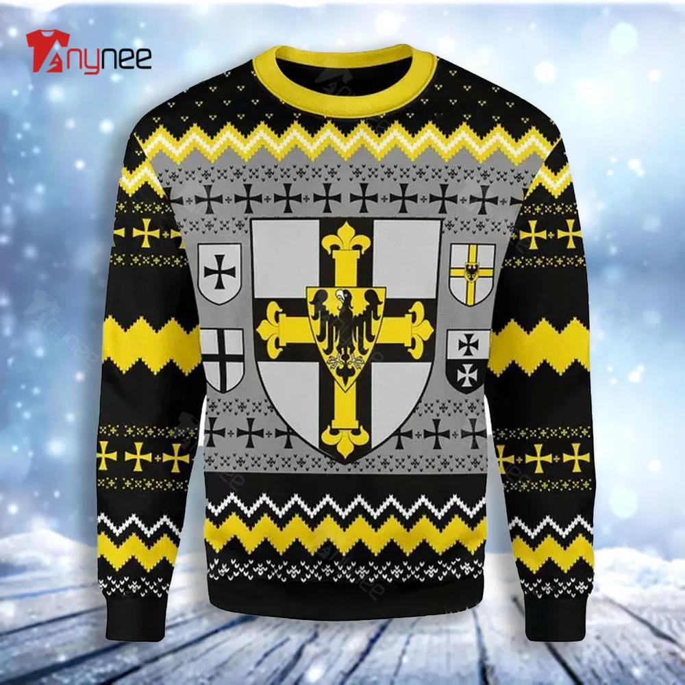 Grand Master Of The Teutonic Order Ugly Christmas Sweater- Best Christmas Gifts 2023