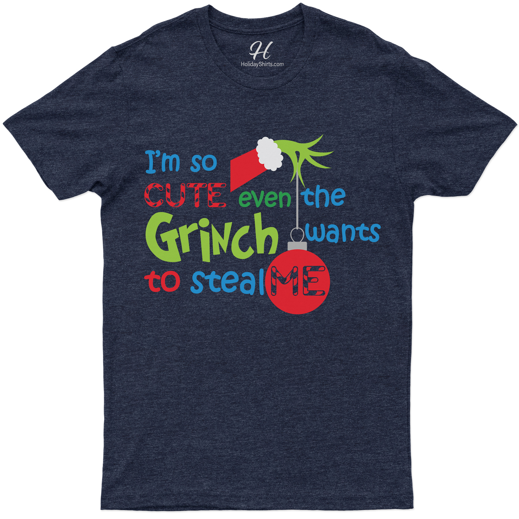 Grinch-Adored Cute Holiday Shirt