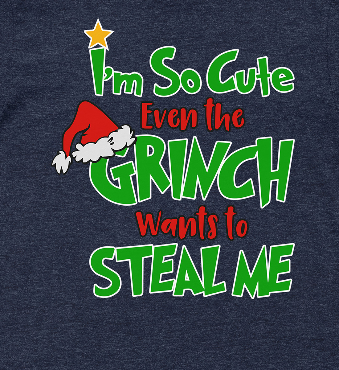 Grinch-Adored ‘Too Cute’ Christmas Shirt