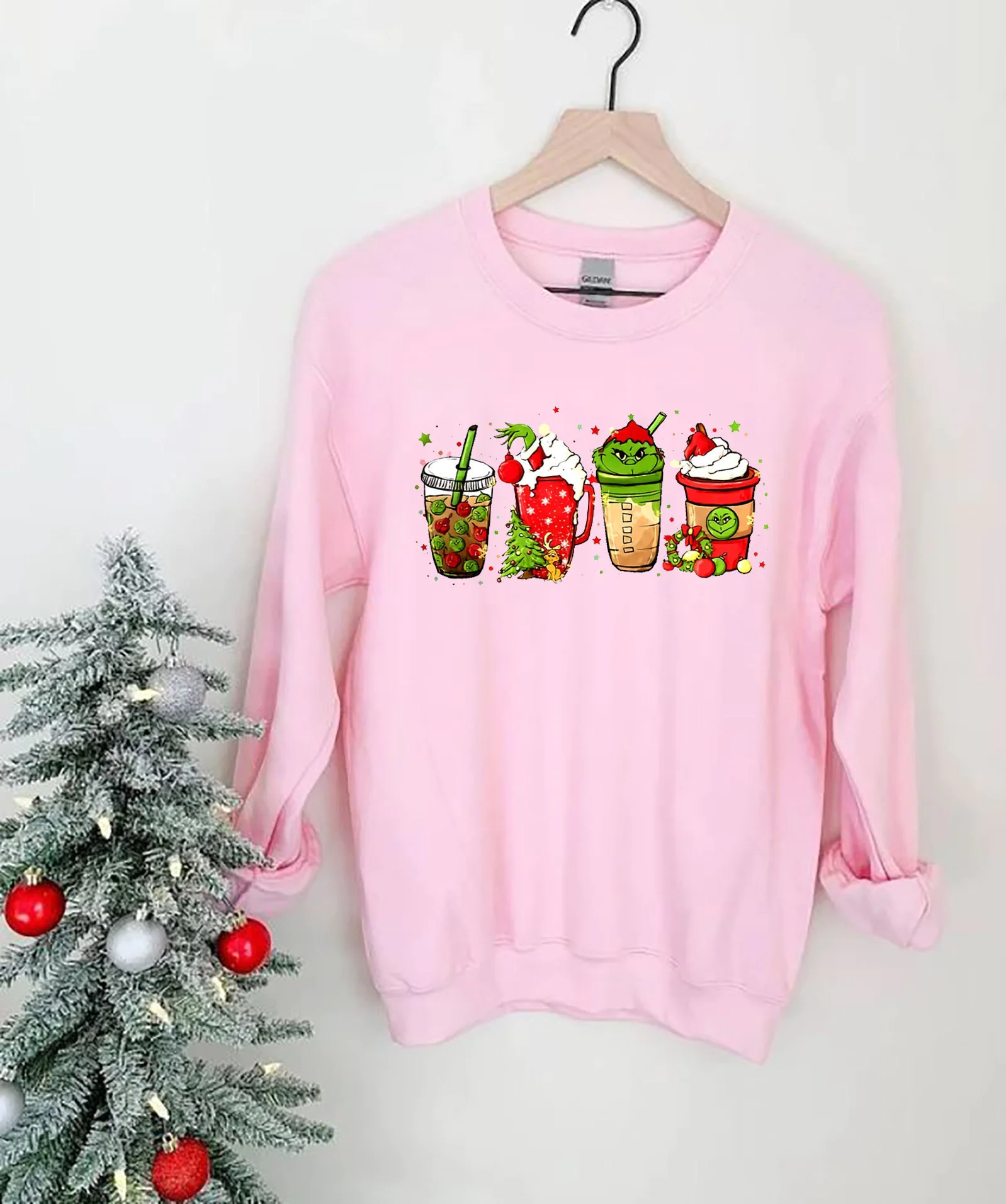 Grinch Christmas Latte Sweatshirt