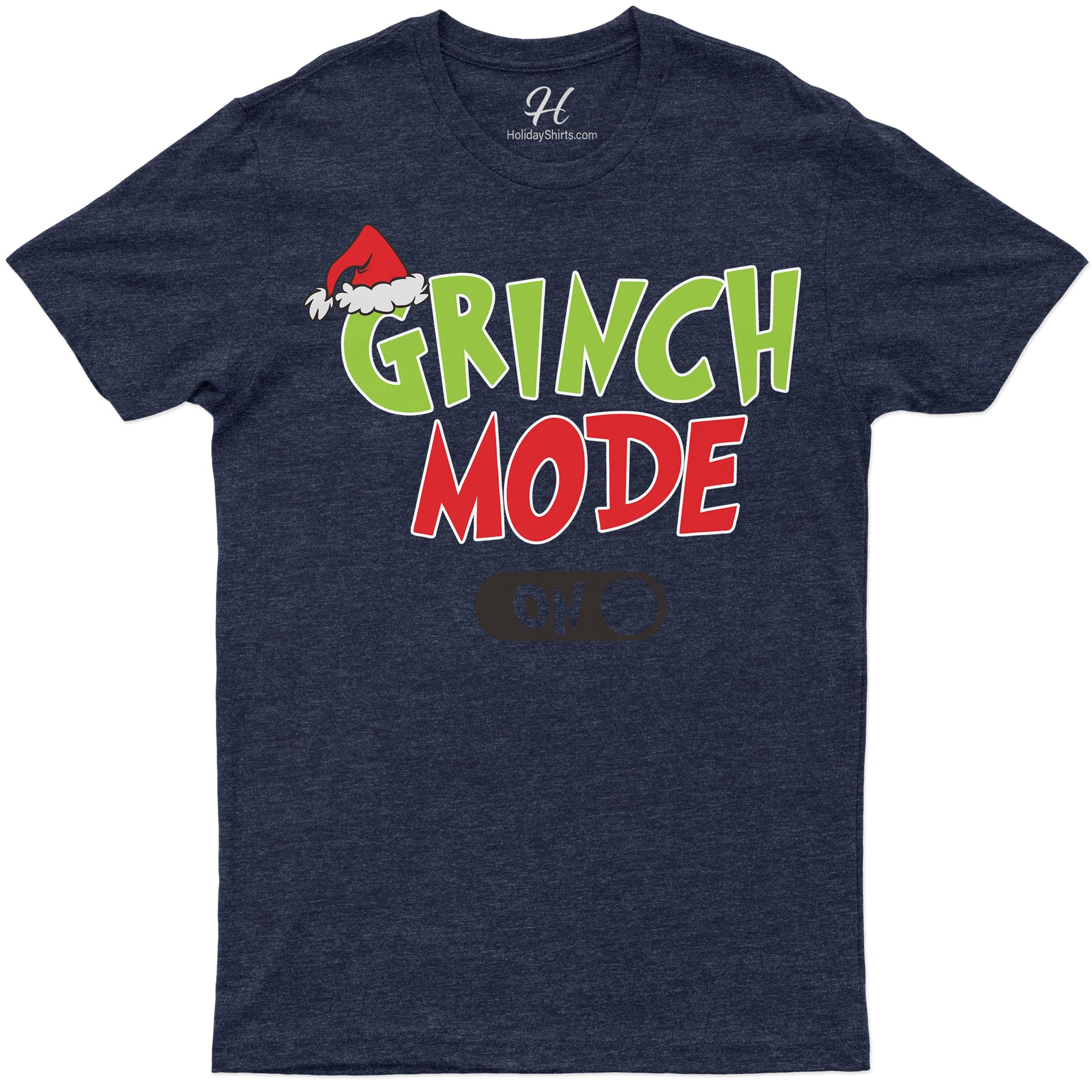 Grinch Mode On: Quirky Christmas Shirt