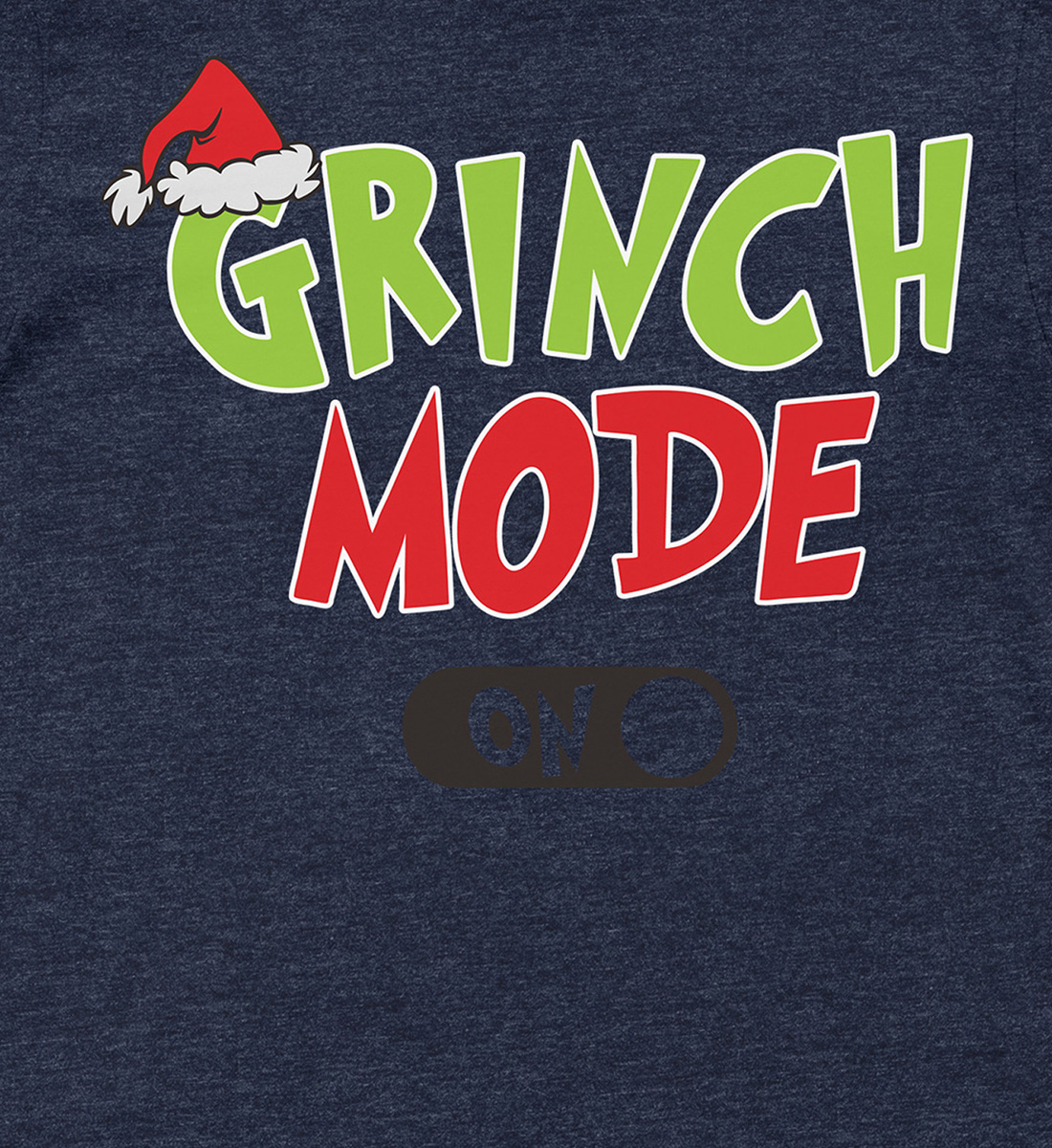 Grinch Mode On: Quirky Christmas Shirt