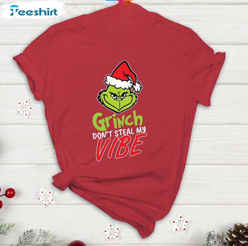 Grinchmas Vibes Shirt, Christmas Party Crewneck Unisex Hoodie