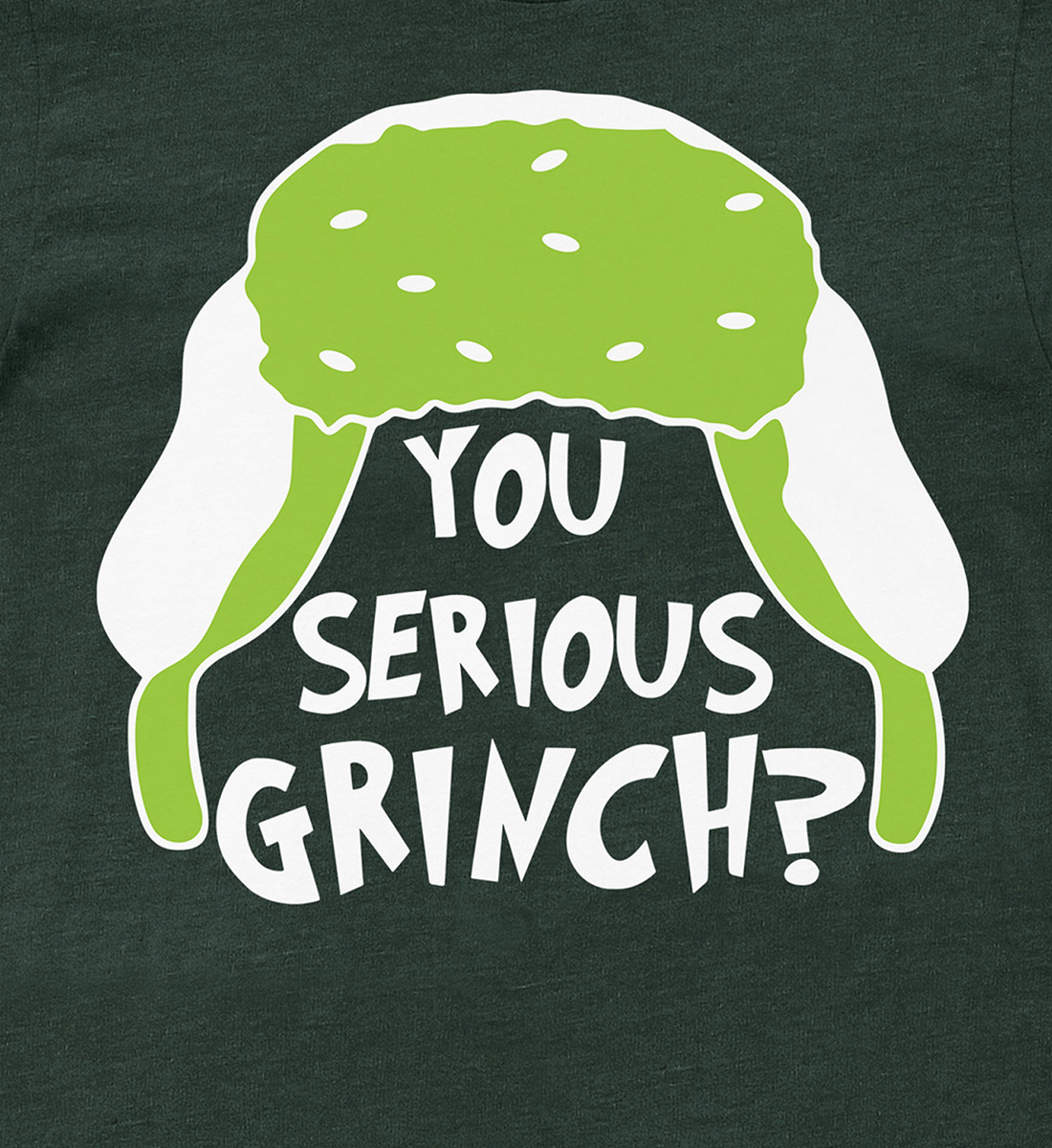 Grinch’s Quirky ‘You Serious?’ Xmas Shirt