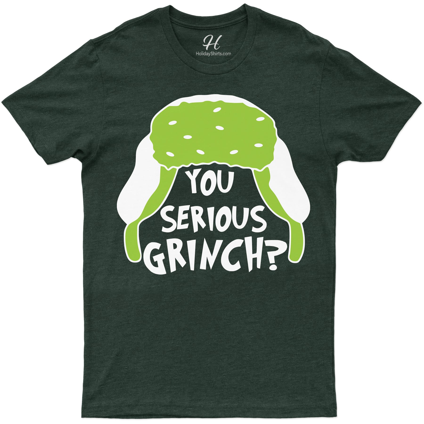 Grinch’s Quirky ‘You Serious?’ Xmas Shirt