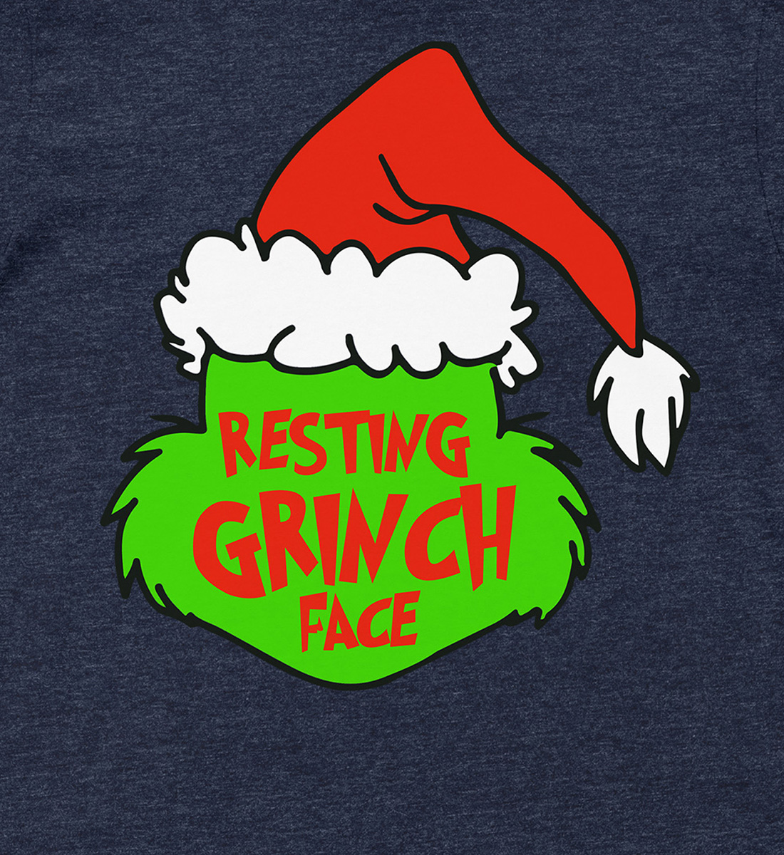 Grinchy Glee: Holiday Shirt with a Twist