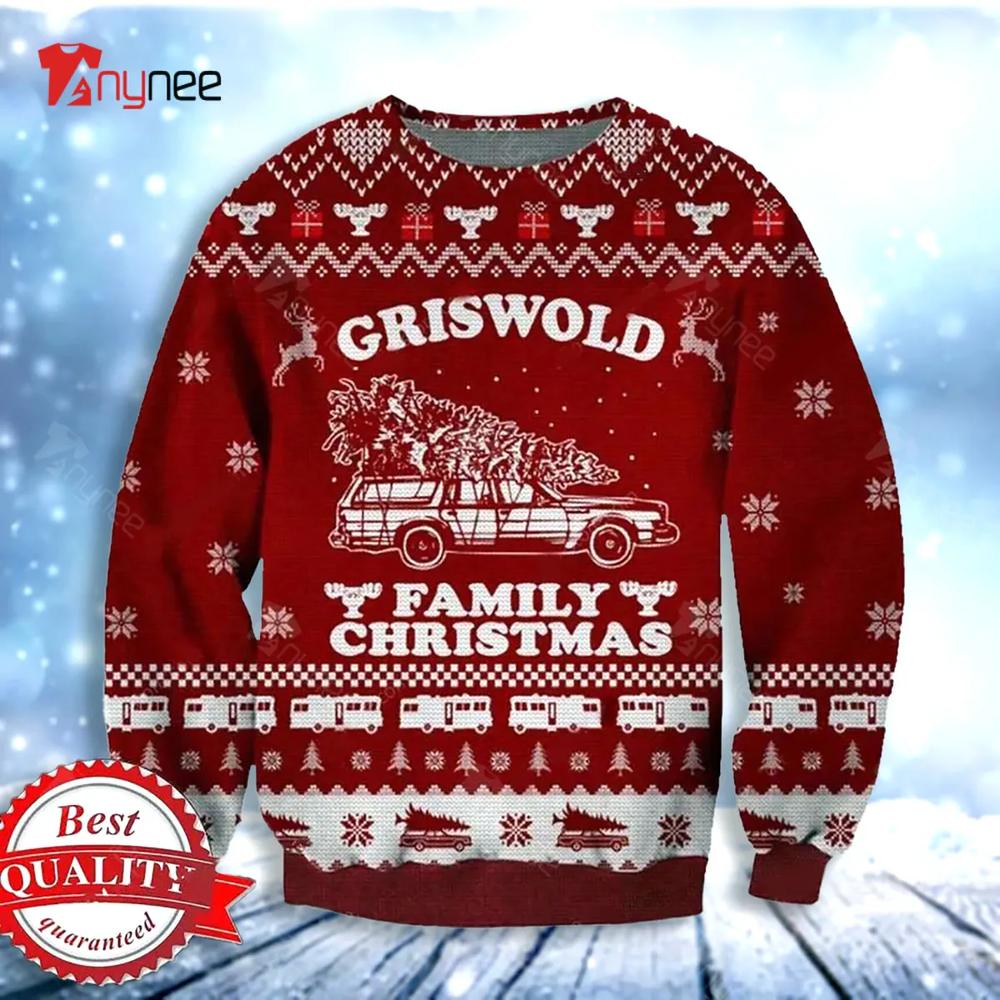 Grisworld Family Ugly Christmas Sweater- Best Christmas Gifts 2023