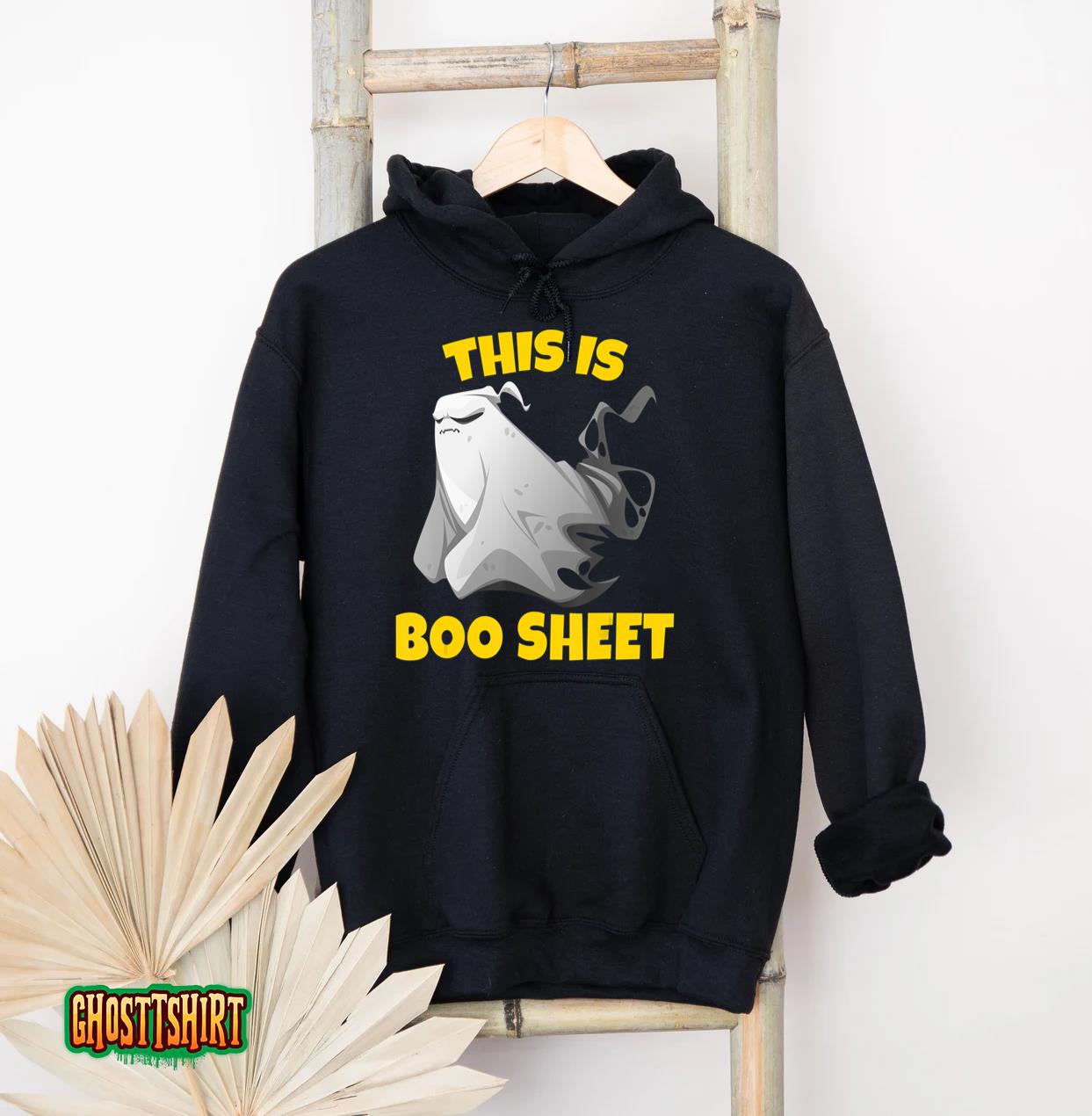 Halloween Ghost Costume Boo Sheet Gift Joke Womens & Mens T-Shirt