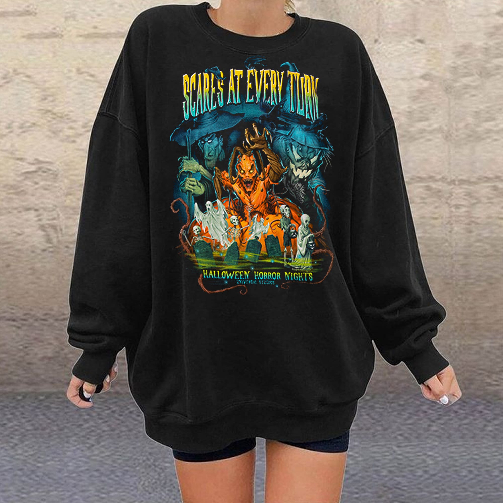 Halloween Horror Nights 2022 Scare Zone Sweatshirt