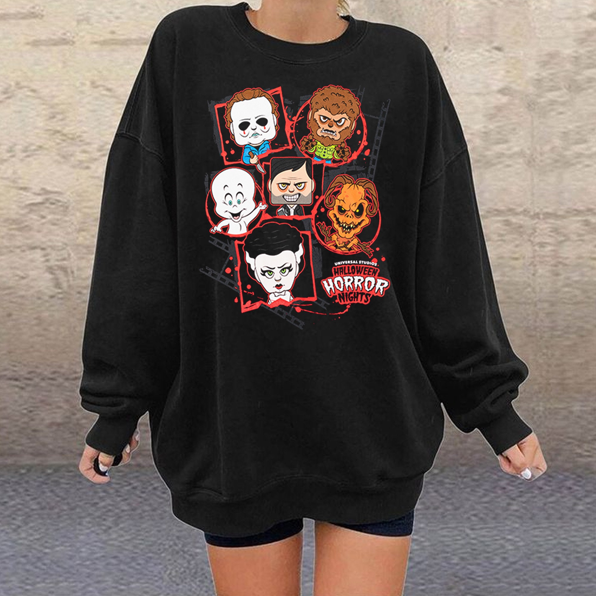 Halloween Horror Nights 2022 Studio Screamers Sweatshirt