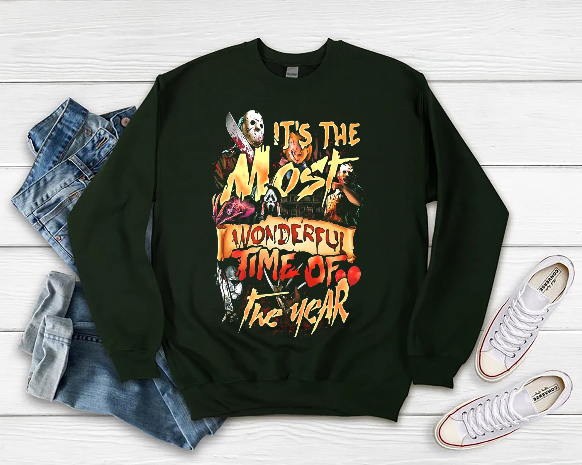 Halloween It’s The Most Wonderful Time Of The Year Sweatshirt