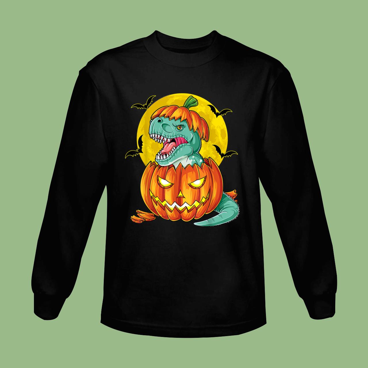 Halloween Kids Pumpkasaurus Gift T-Shirt