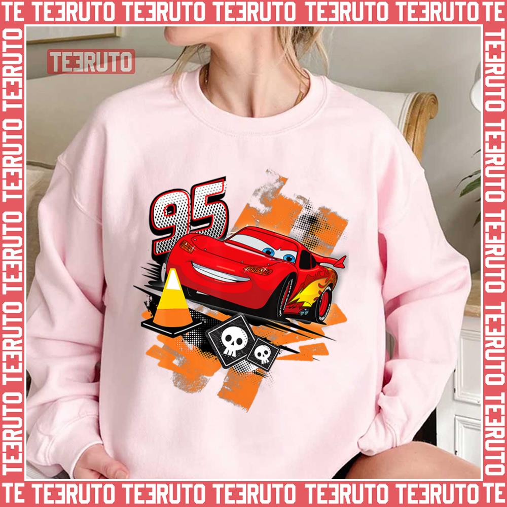 Halloween Mcqueen Cars Movie Unisex T-Shirt