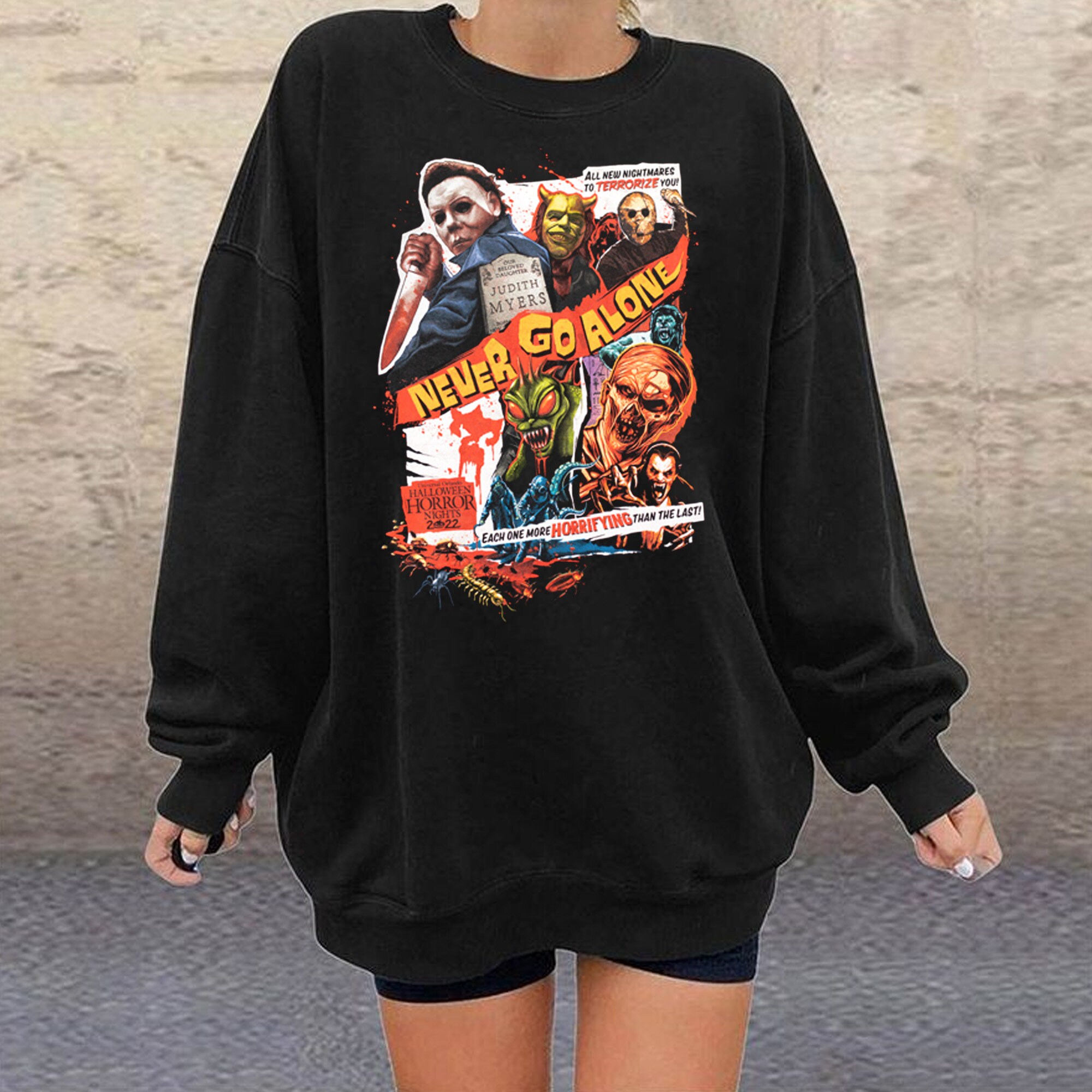 Halloween Michael Myers House Sweatshirt