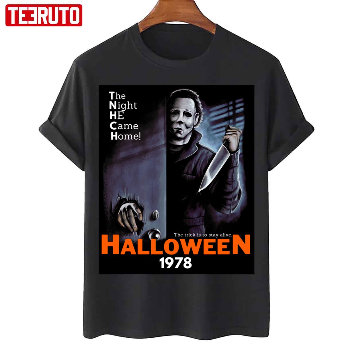 Halloween Monster Poster Horror Movie Unisex T-Shirt