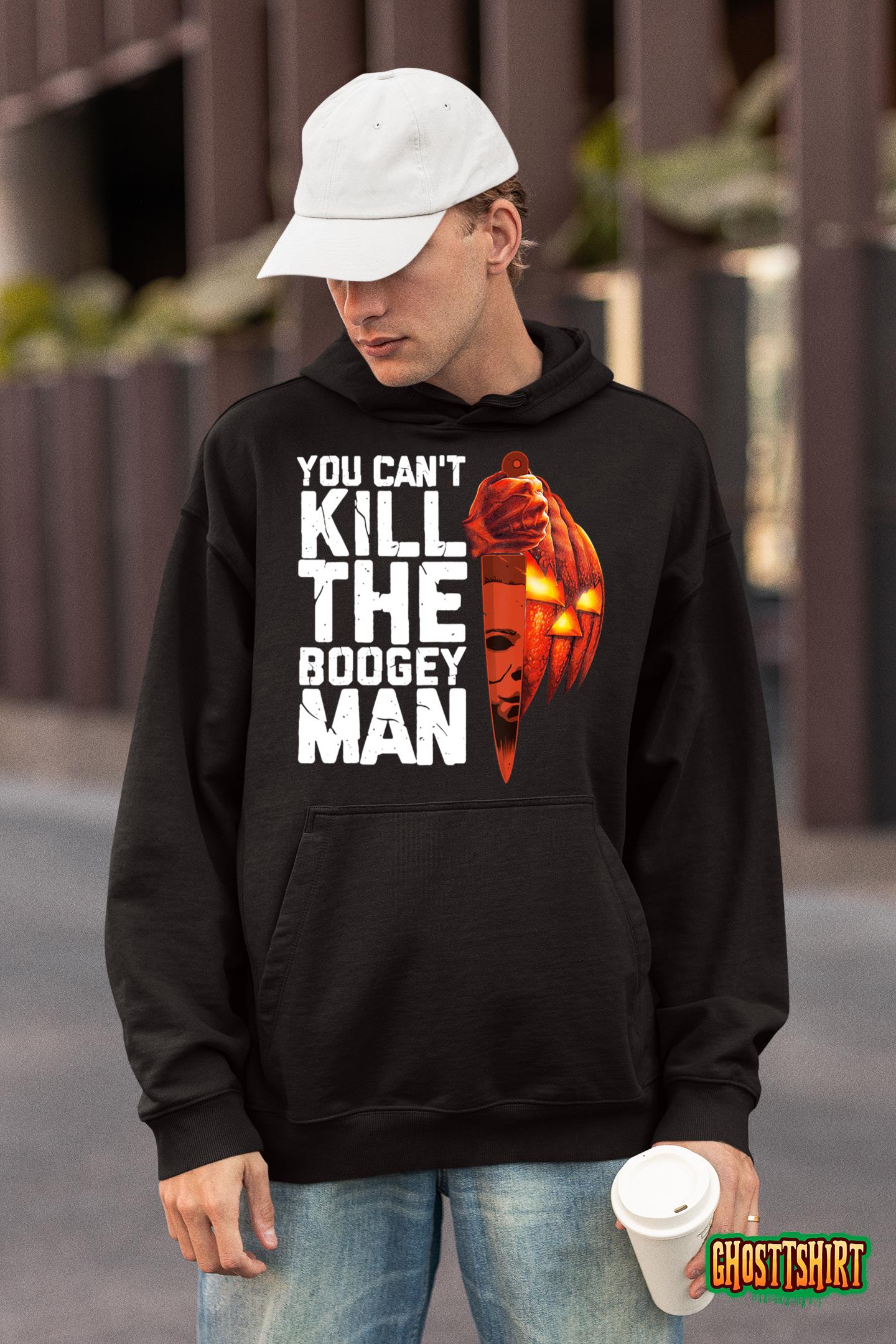 Halloween Pumpkin Horror You Can’t Kill The Boogeyman T-Shirt