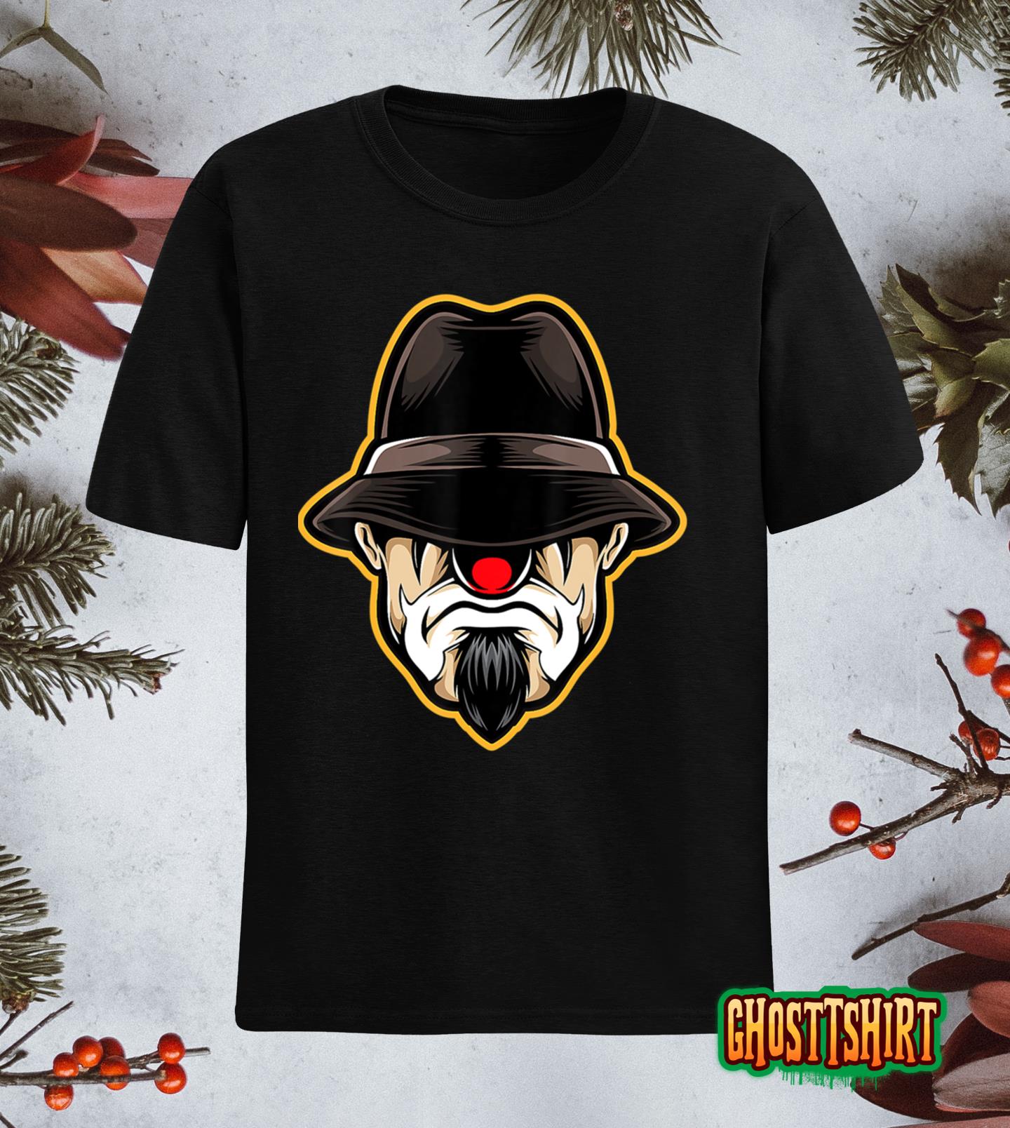 Halloween Scary Clown Cholo Gangster Classic T-Shirt