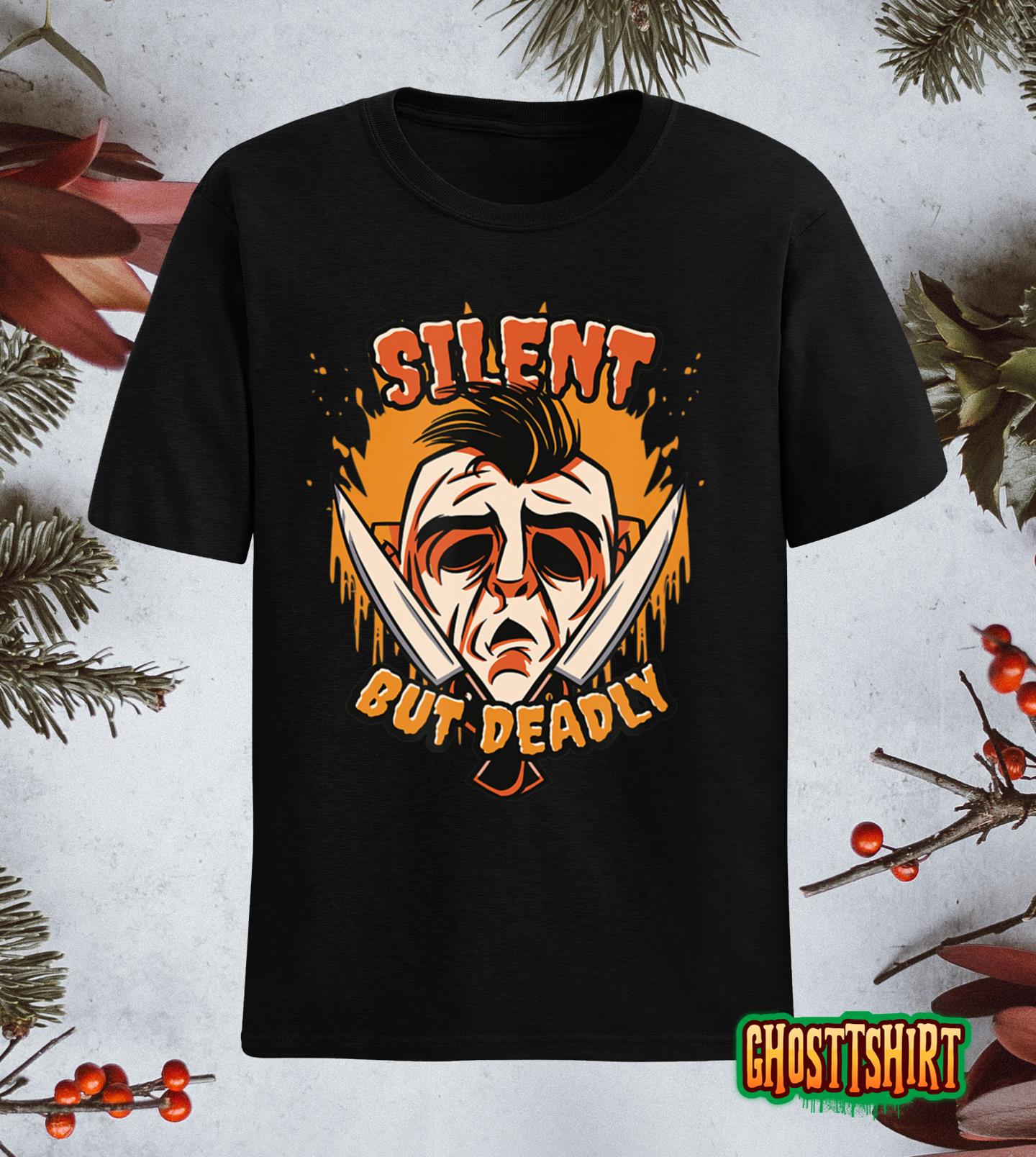 Halloween Silent But Deadly Scary Costume Classic T-Shirt