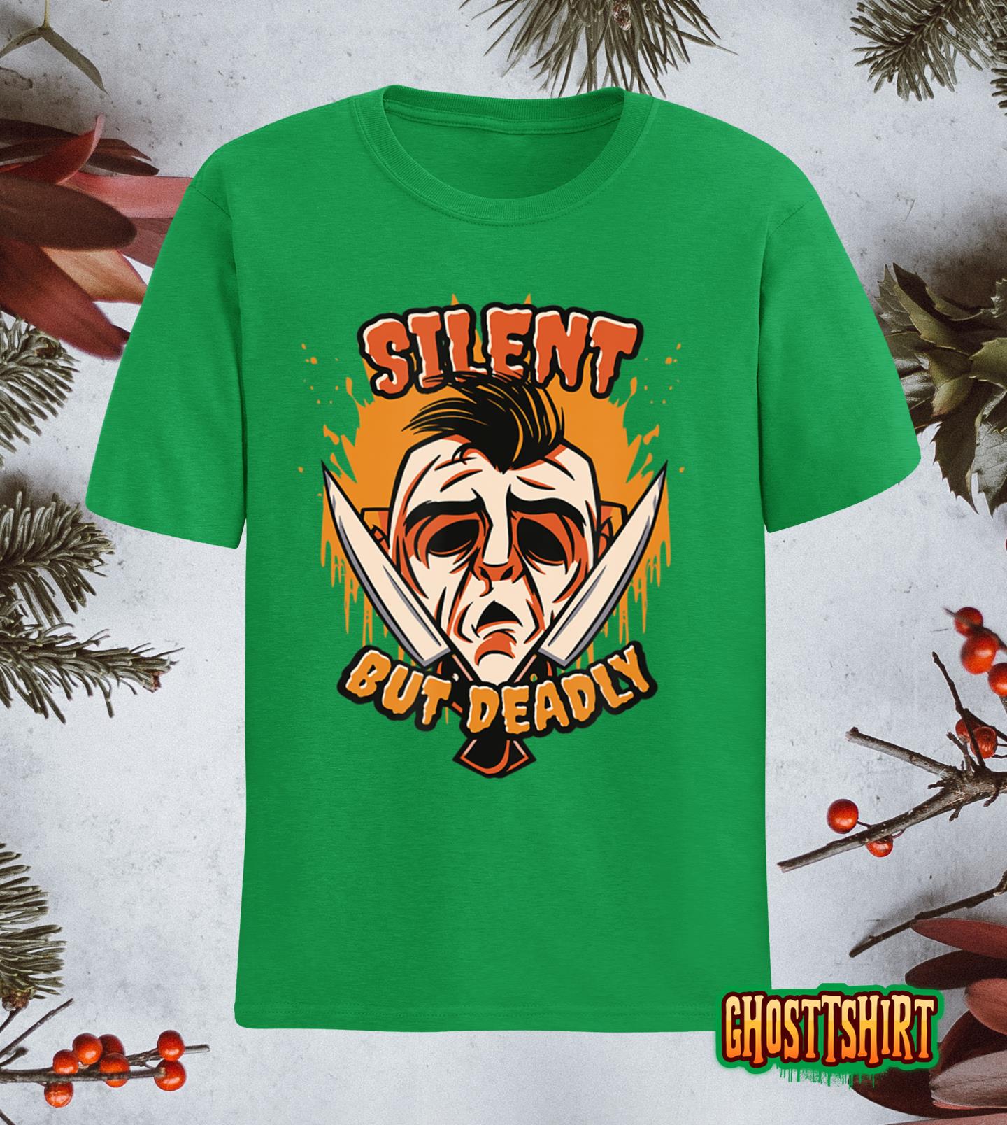 Halloween Silent But Deadly Scary Costume Classic T-Shirt