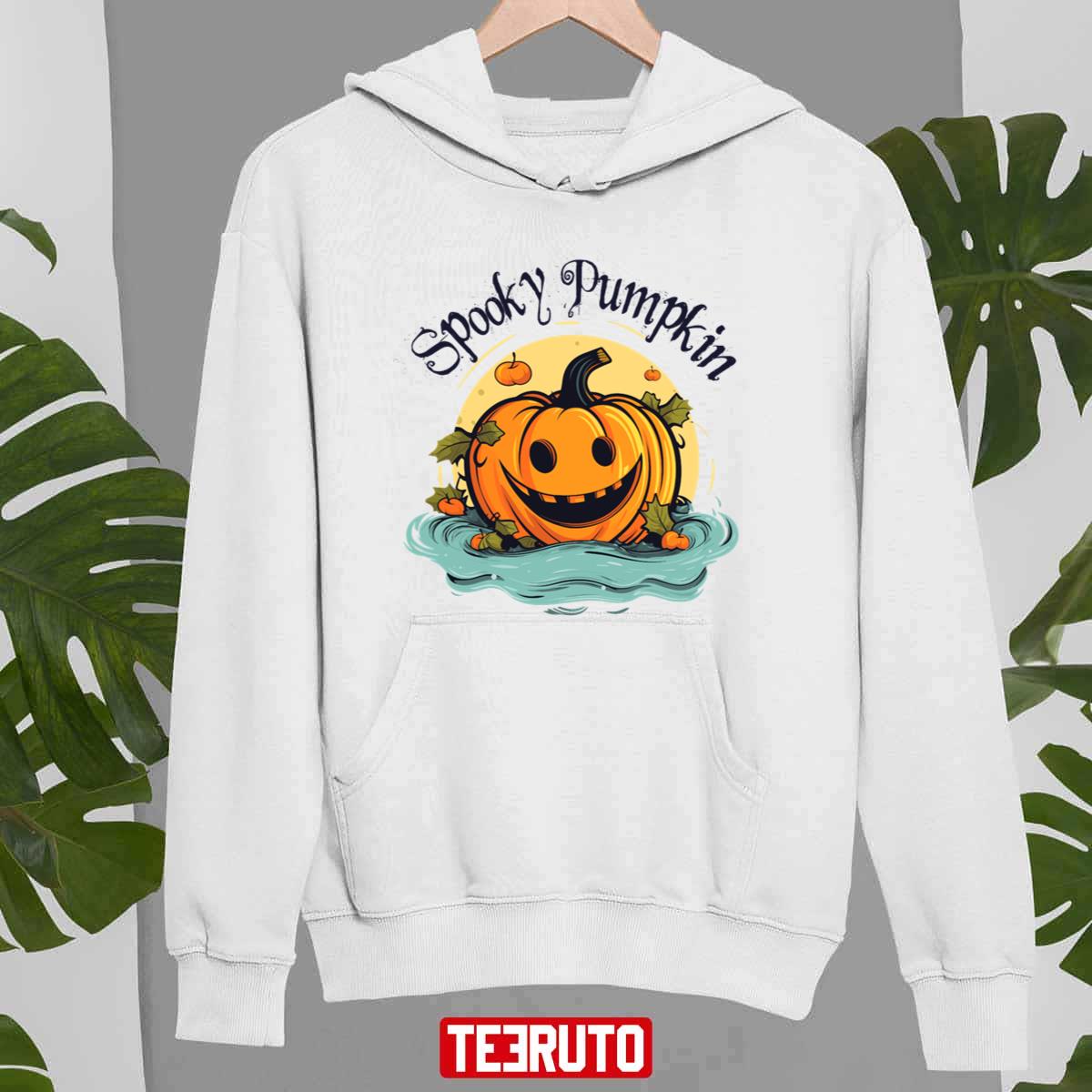 Halloween Spooky Pumpkin Unisex Sweatshirt