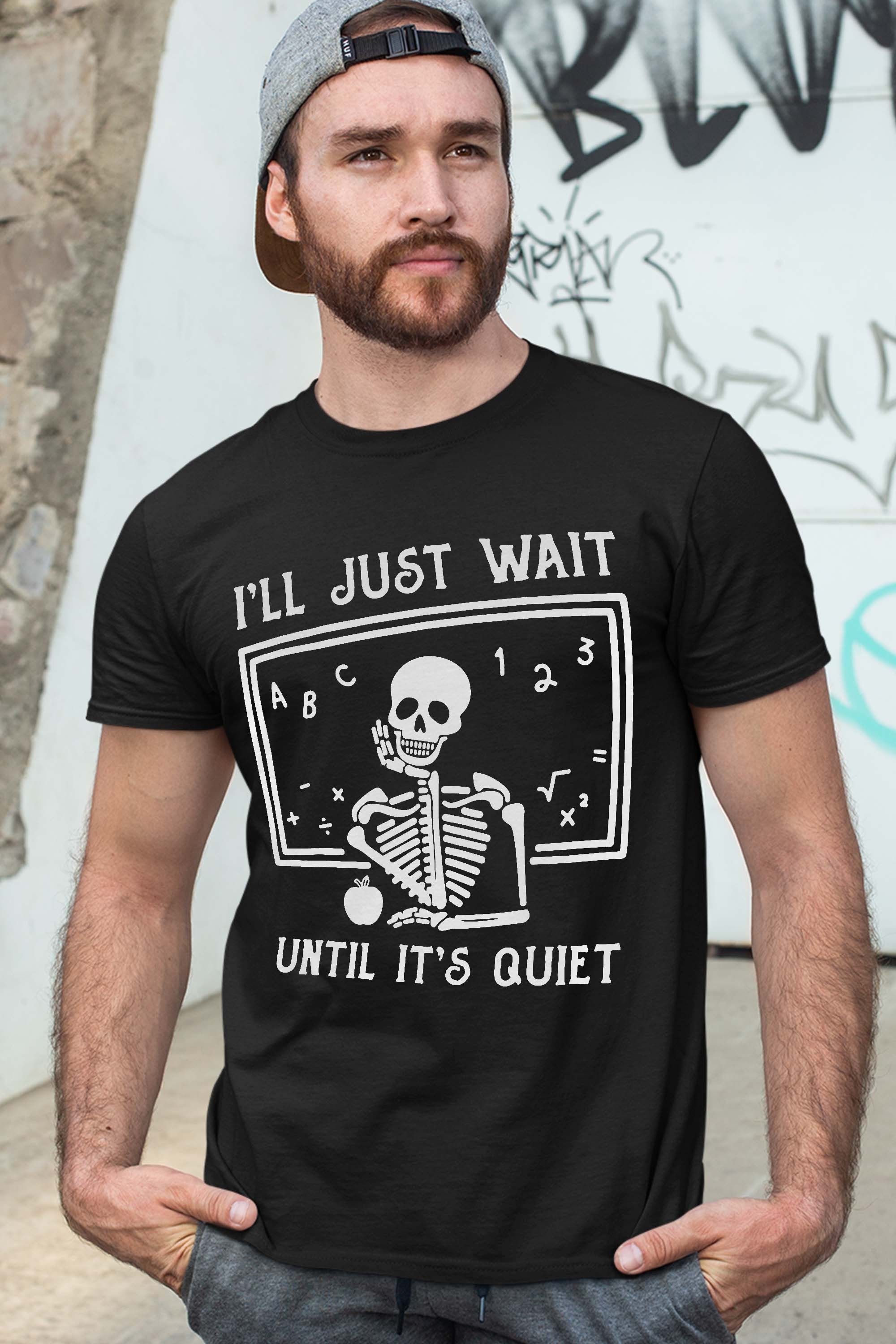 Halloween Teacher I’ll Just Wait Until It’s Quiet TShirt