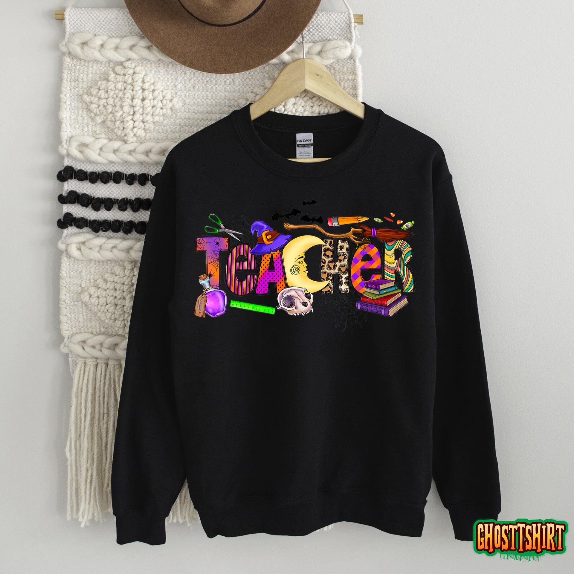 Halloween Teacher Teaching T-Shirt