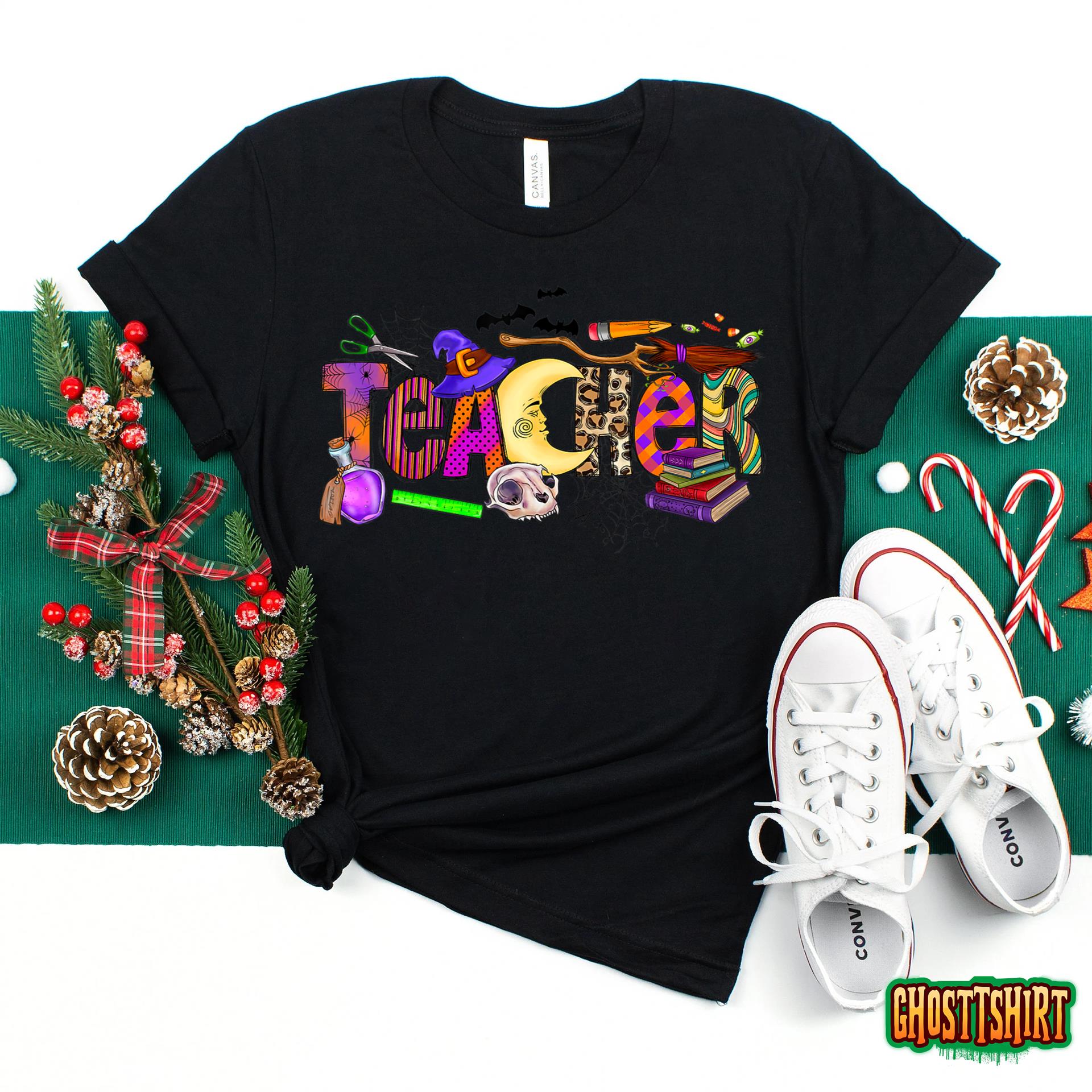 Halloween Teacher Teaching T-Shirt