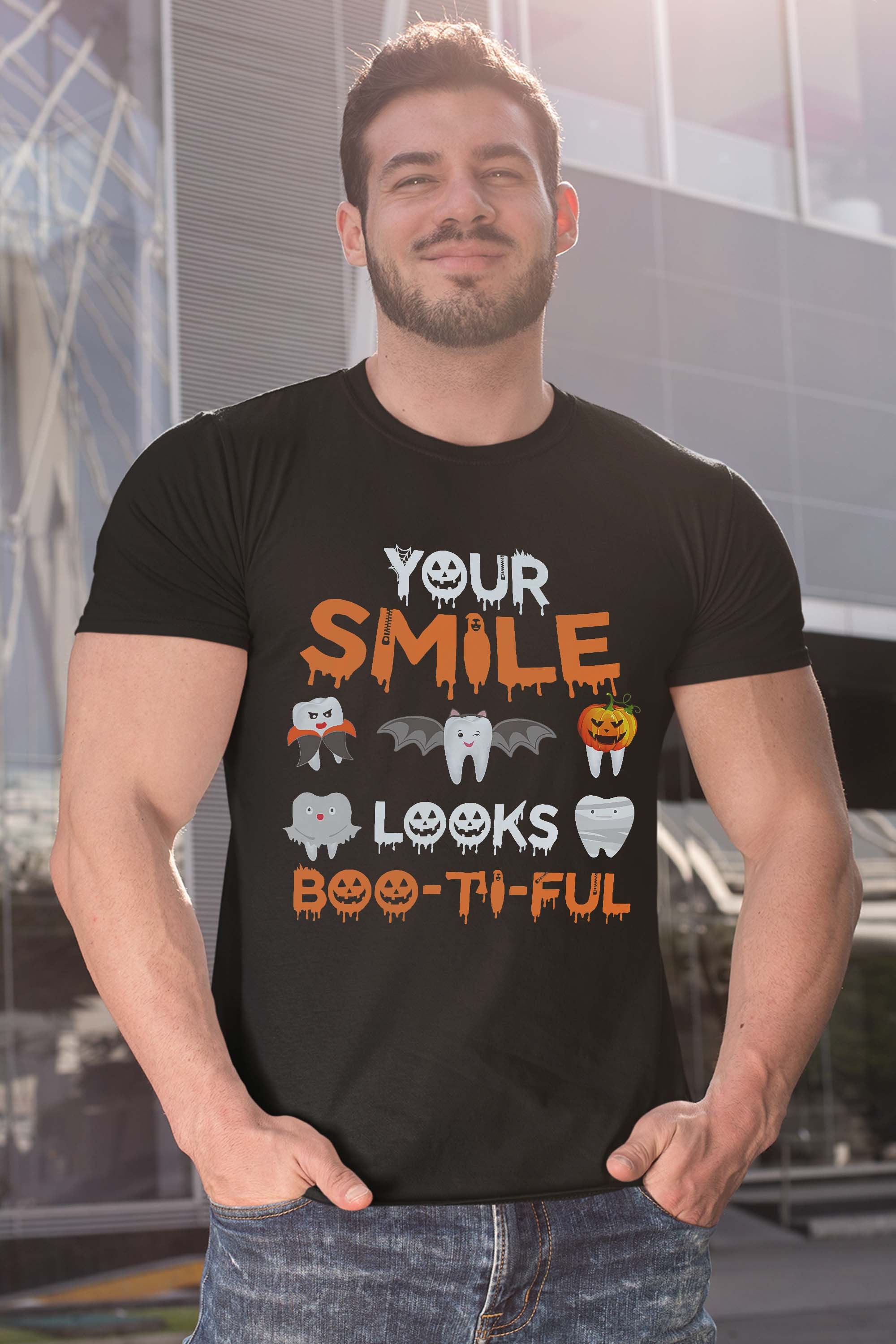 Halloween Your Smile Looks Bootiful Dental Hygienist T-Shirt