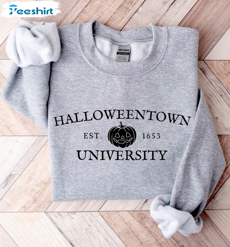 Halloweentown University Est 1998 Shirt, Pumpkin Unisex T-shirt Unisex Hoodie