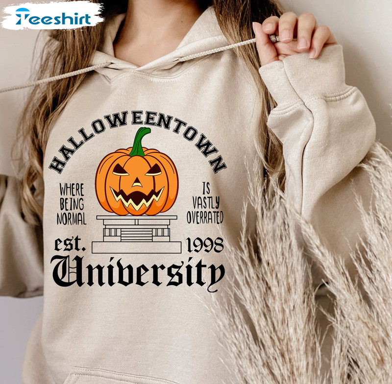 Halloweentown University Funny Pumpkin Shirt