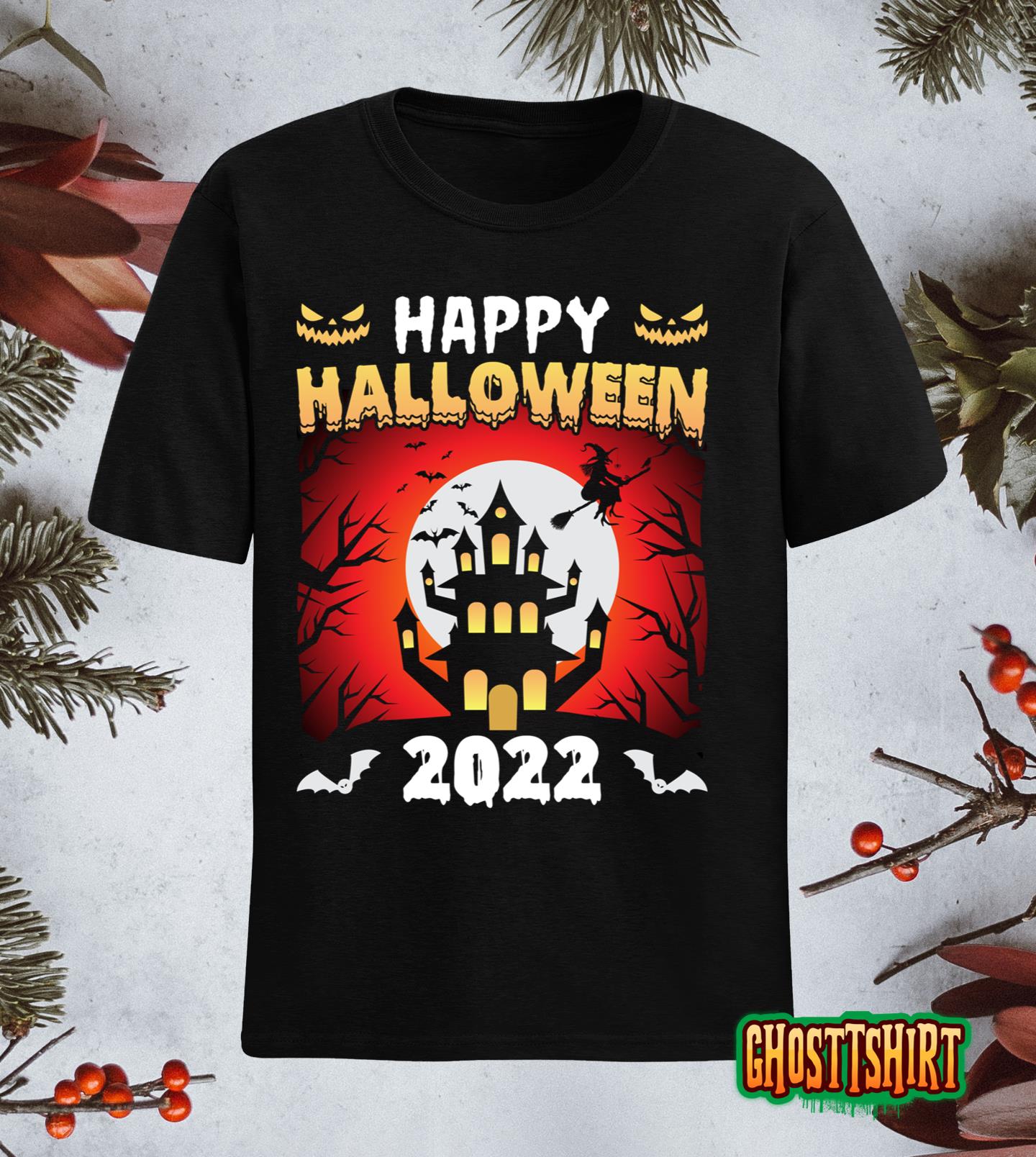 Happy Halloween 2022 October 31 T-Shirt Design Classic T-Shirt