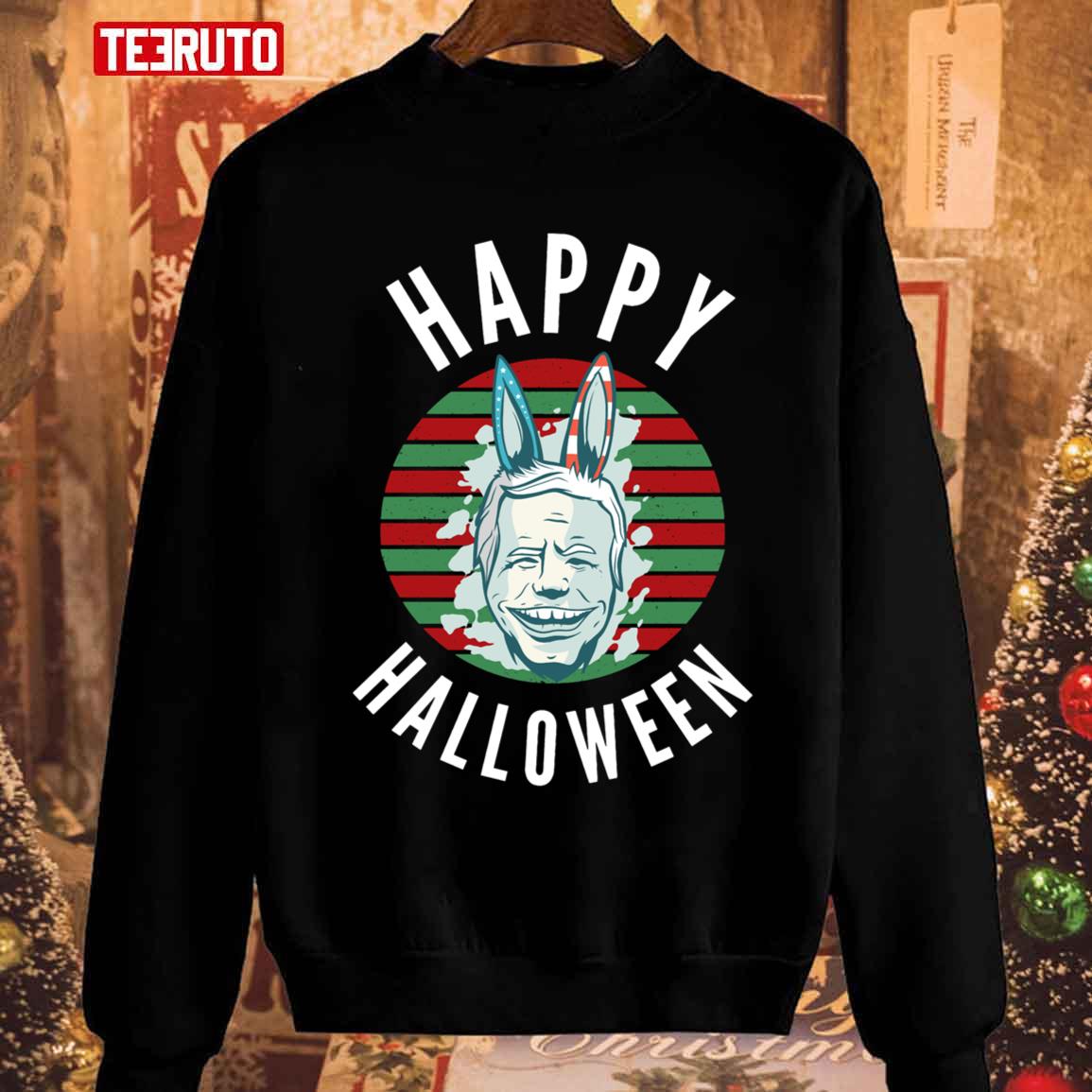 Happy Halloween Biden Joe Biden Easter Christmas Unisex Sweatshirt