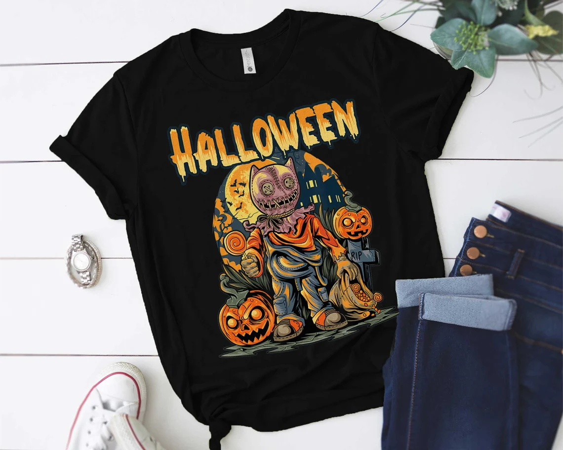 Happy Halloween Pumpkin Shirt For Men Women